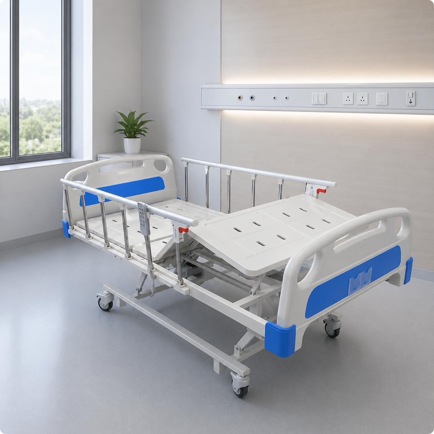 Lit médicalisé manuel 2 fonctions KTJ-011M202