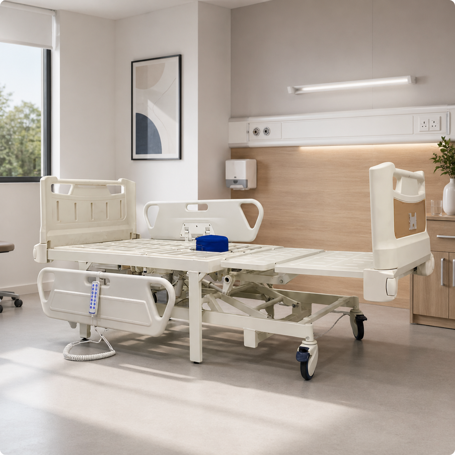 Lit médicalisé électrique professionnel Meditab